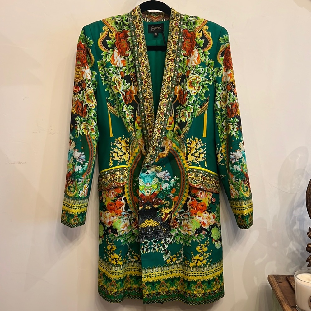 Long jacket great detail
